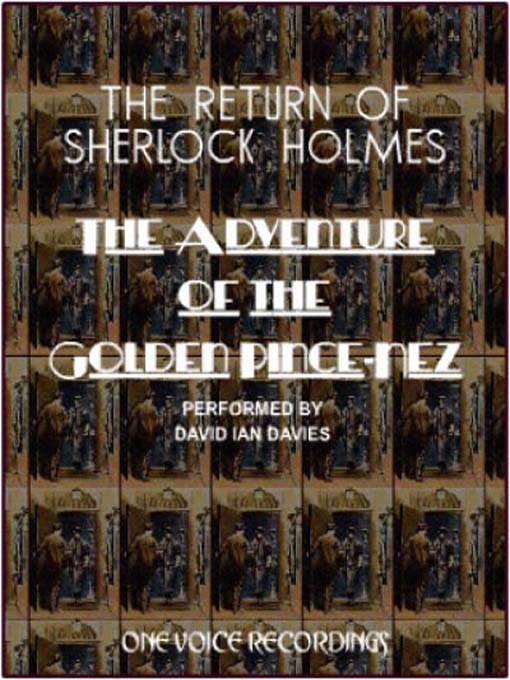 Cover image for The Adventure of the Golden Pince-Nez